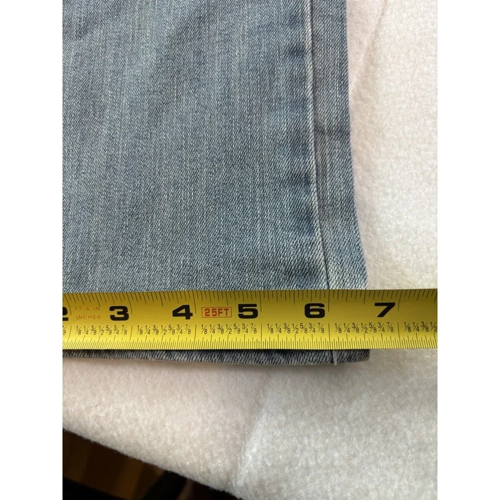 WOMEN'S LEVIS JEANS W29 L32 Mid Rise Skinny Blue Denim Light Wash NEW With Tags - Picture 9 of 13